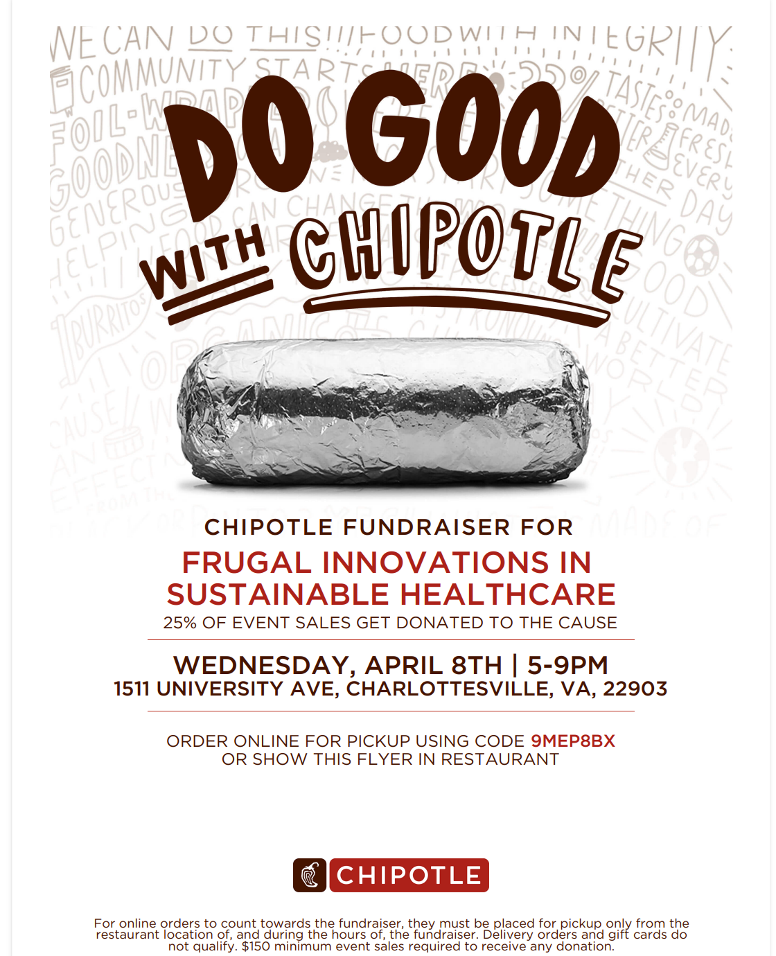 Chipotle Fundraiser